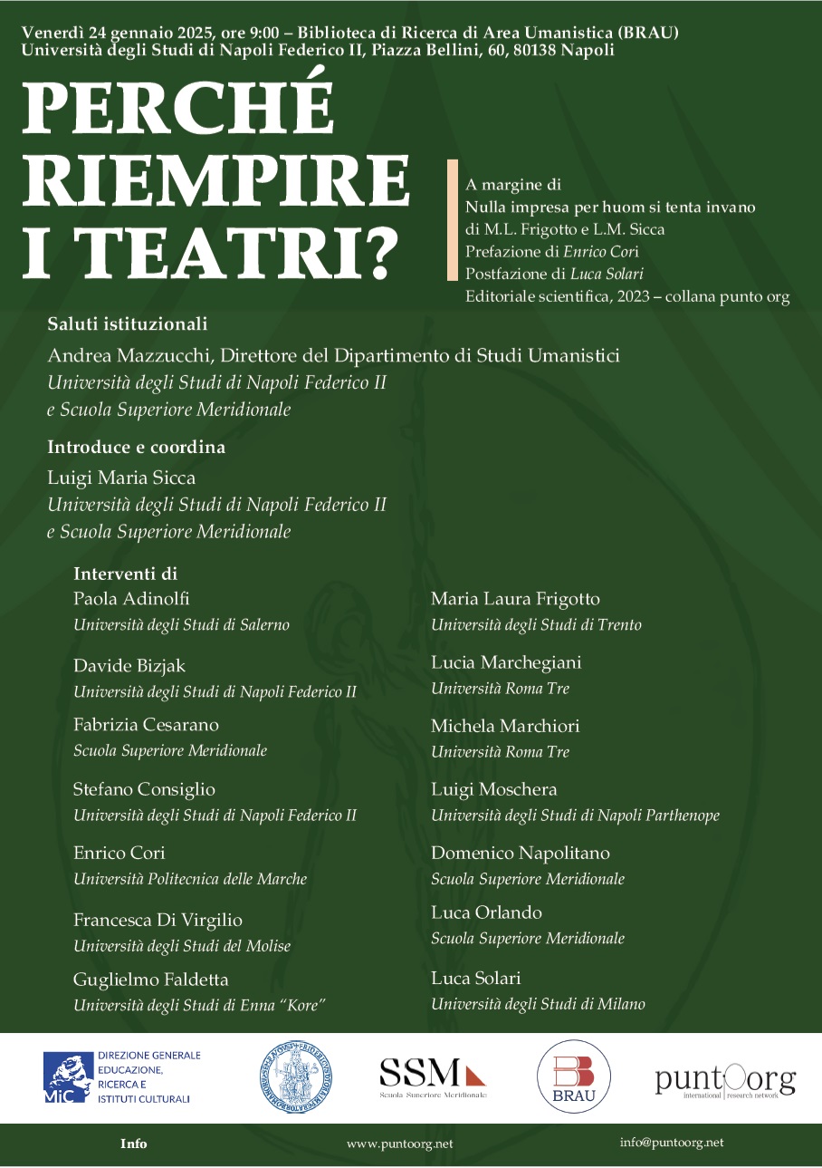 Perché riempire i teatri?