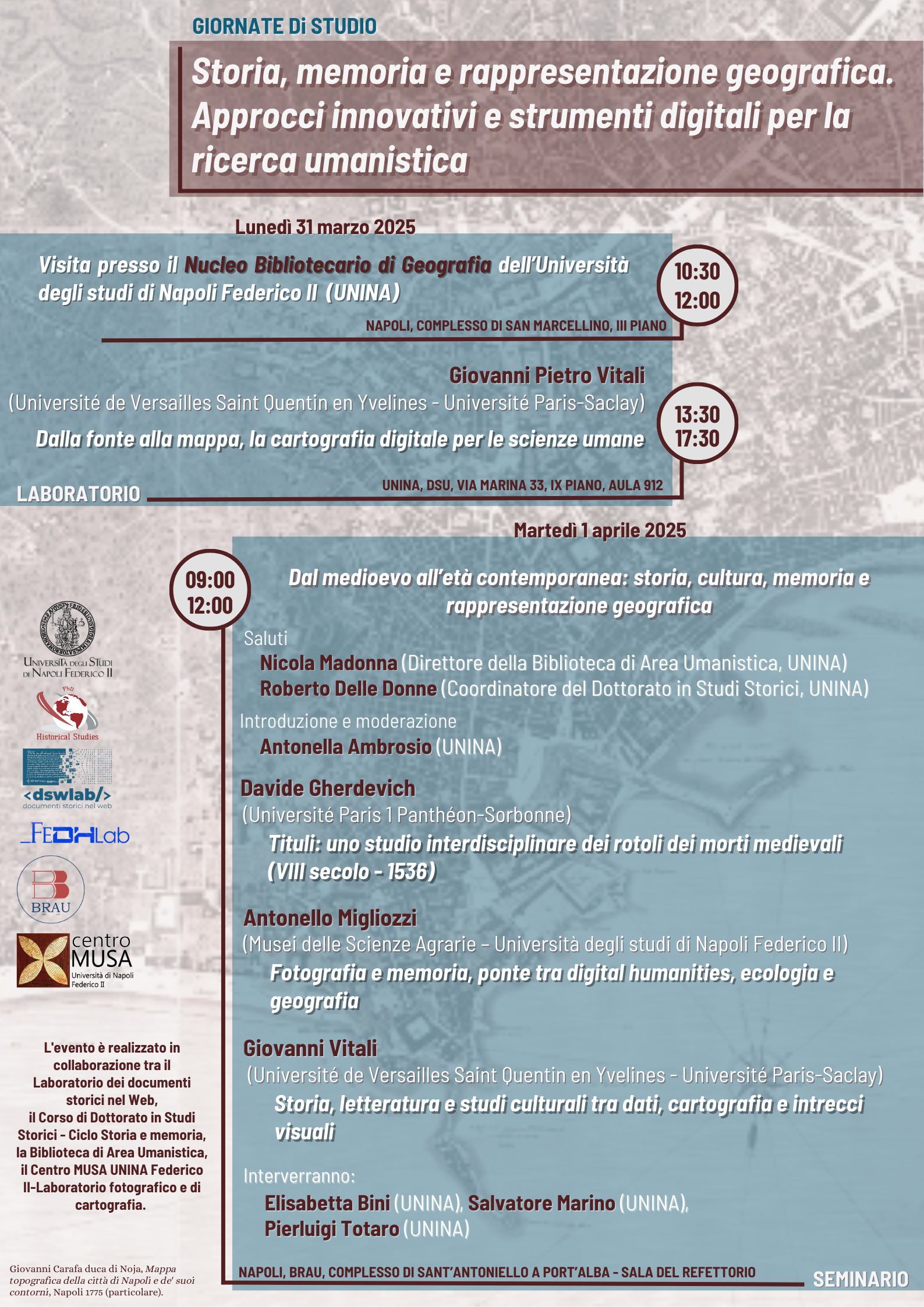 Storia, memoria e rappresentazione geografica