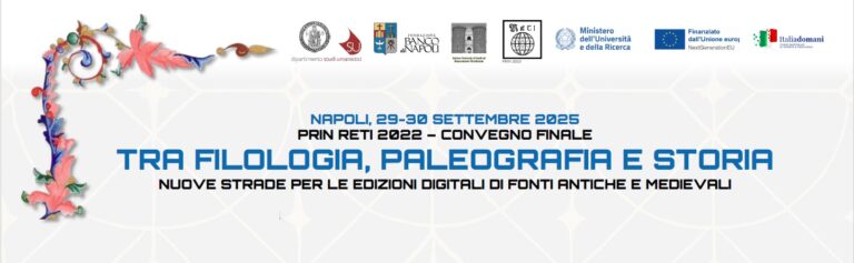 Tra filologia, paleografia e storia