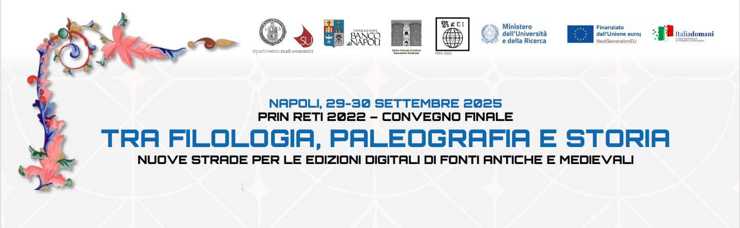 Tra filologia, paleografia e storia