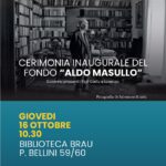 Inaugurazione Fondo Aldo Masullo
