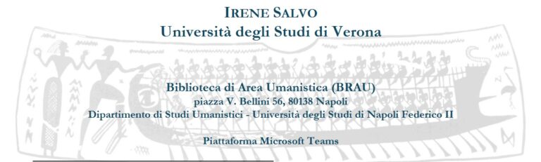 Seminari napoletani di storia greca. XV Ciclo. Seminario del 24 novembre 2025