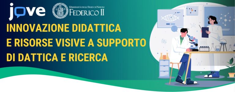 JOVE - Innovazione didattica e risorse visive a supporto di didattica e ricerca