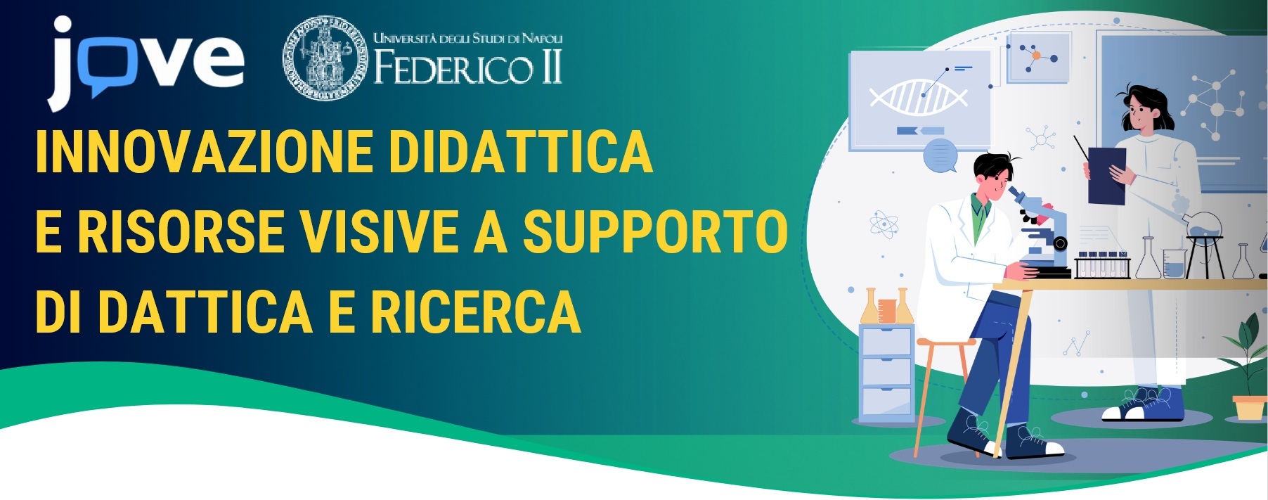 JOVE - Innovazione didattica e risorse visive a supporto di didattica e ricerca