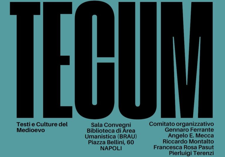 Presentazione TECUM - 28 settembre 2026, ore 15.00